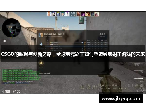 CSGO的崛起与创新之路：全球电竞霸主如何塑造经典射击游戏的未来